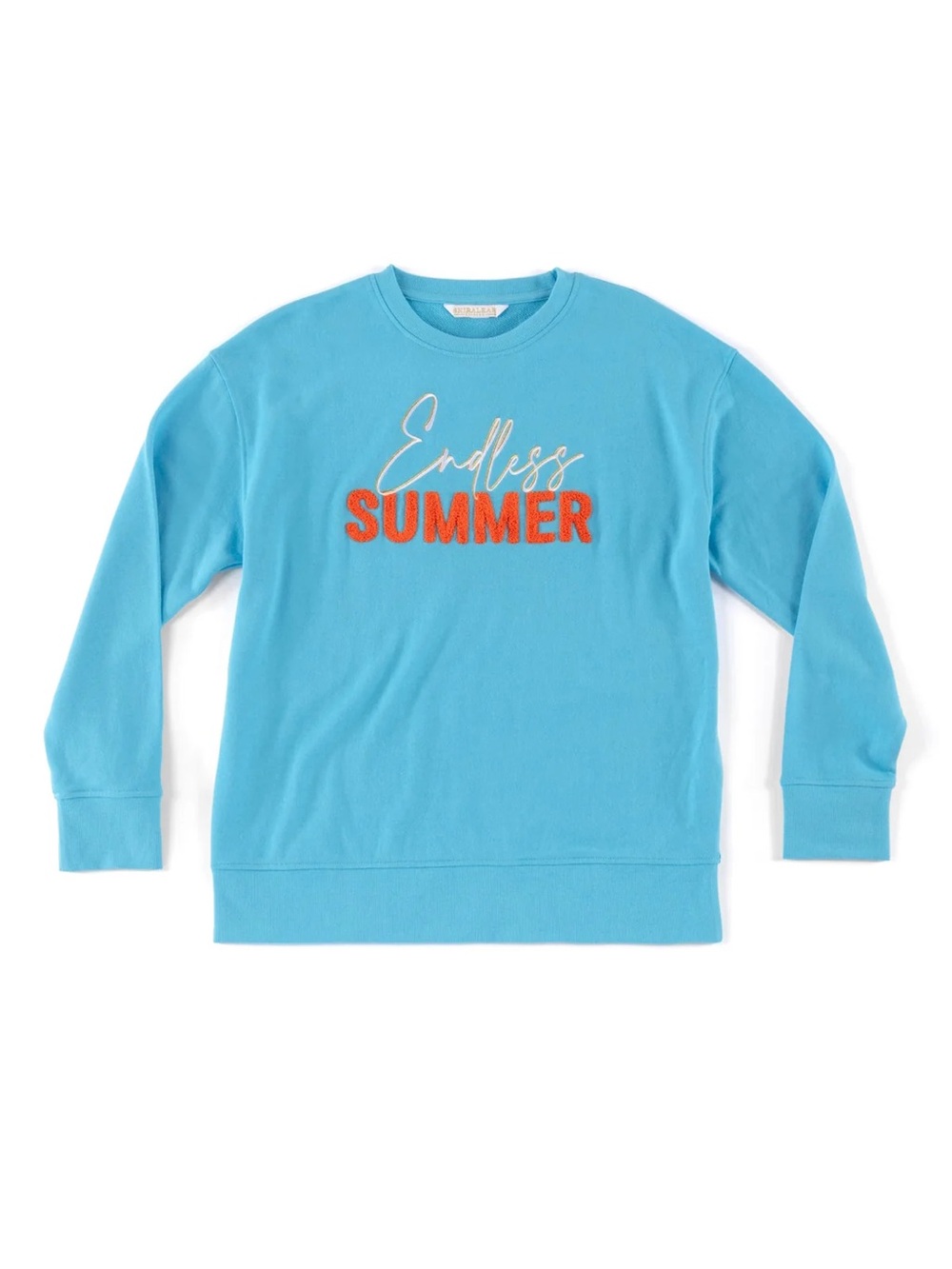 Shiraleah Bright Blue 'Endless Summer' Crewneck Sweater
